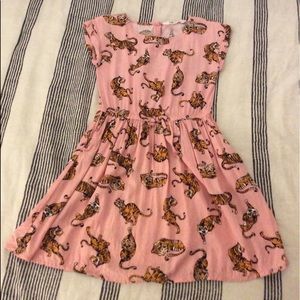 ✨Cute pink tiger dress